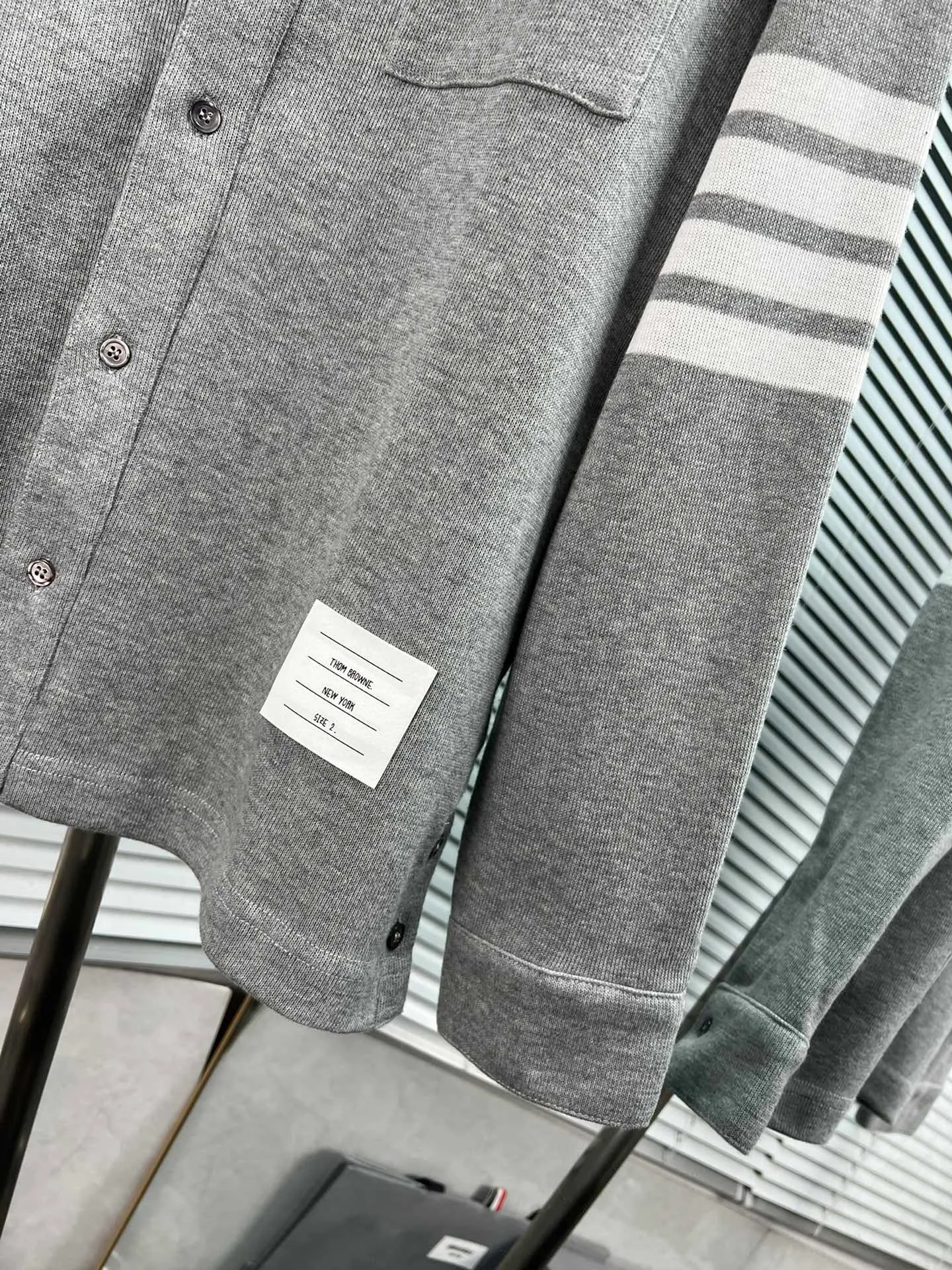 THOM BROWNE New Arrival ！ ：Gray Blue Sizes：1.2.3.4.